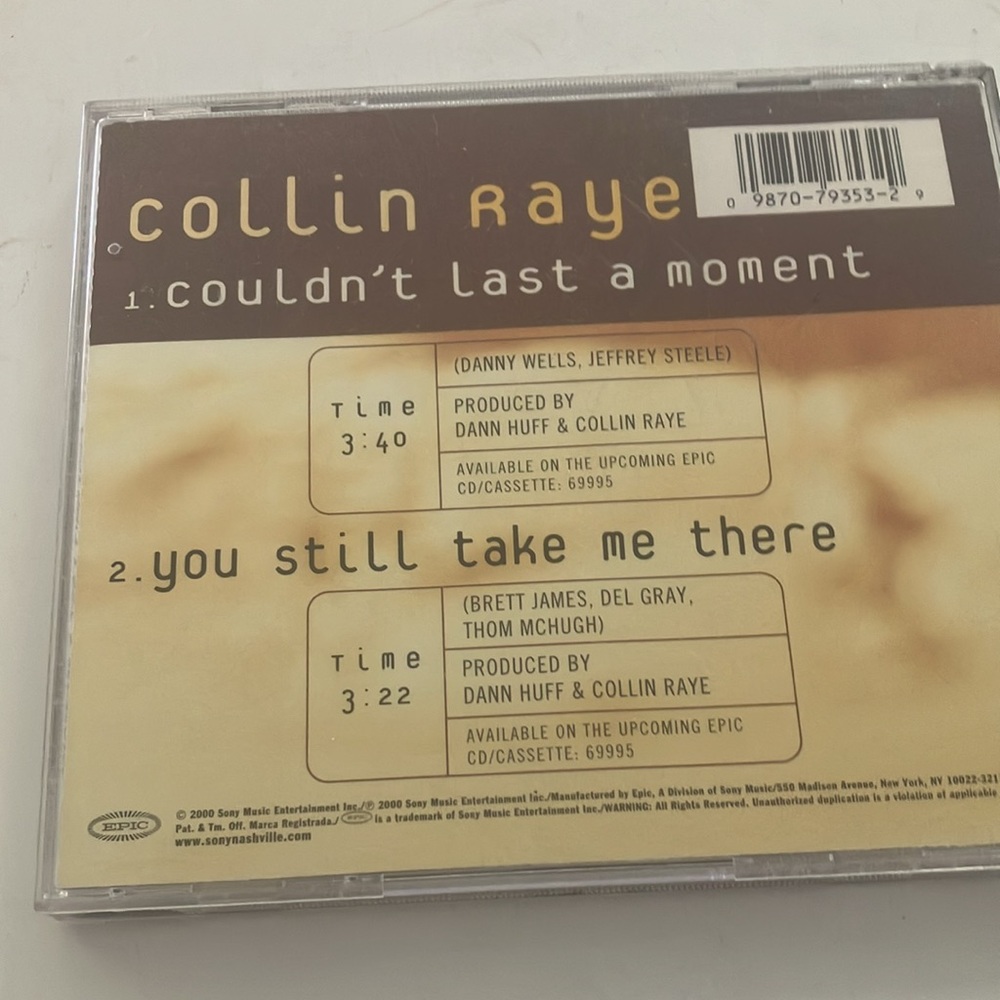 Collin raye cd - Picture 2 of 2